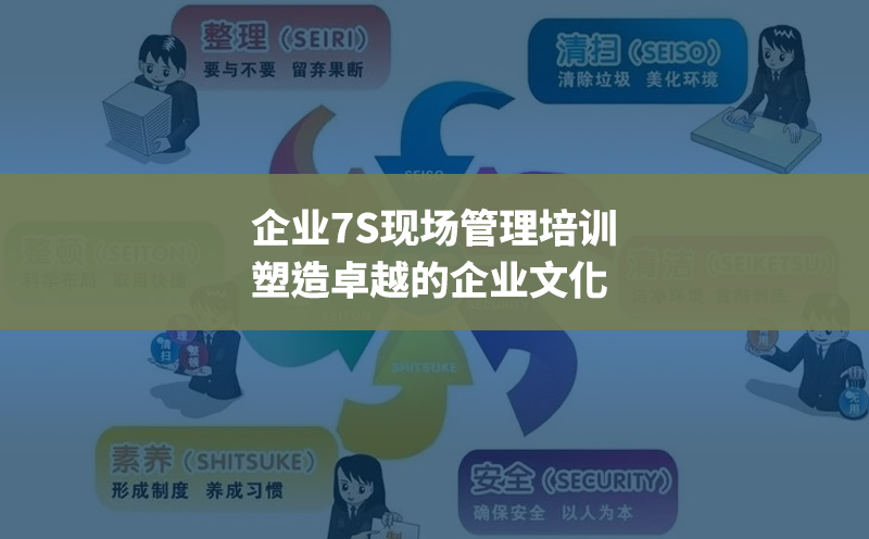 企業(yè)7S現(xiàn)場管理培訓(xùn)：塑造卓越的企業(yè)文化