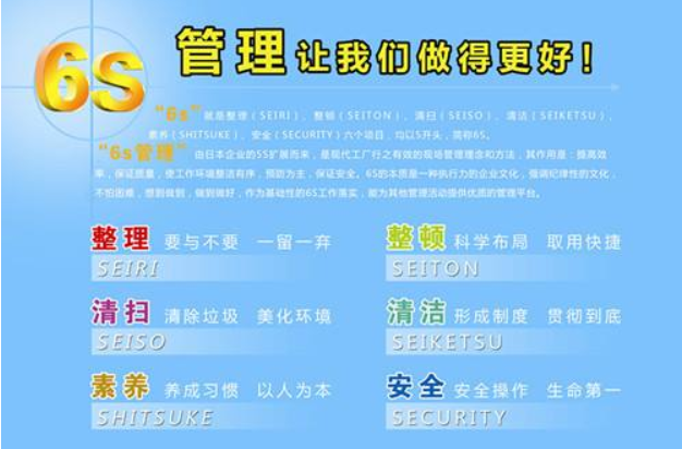 企業(yè)推行精益6s管理的好處 企業(yè)推行精益6s管理的好處